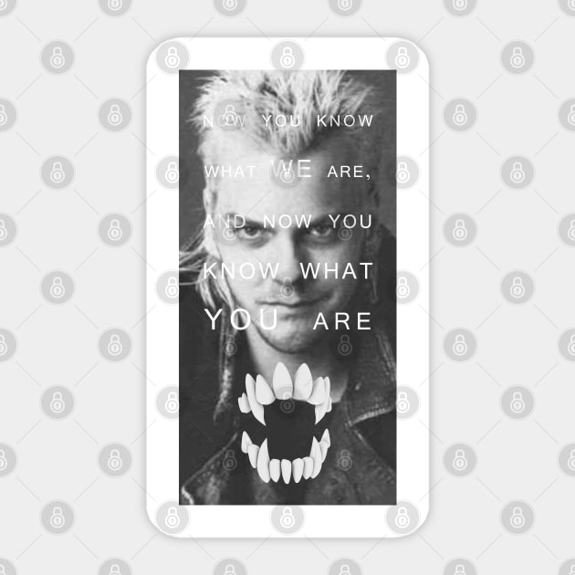 The lost Boys Sticker by RobinBegins